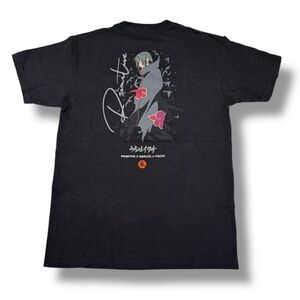 Vintage Y2k Primitive x Naruto Shippuden x Itachi Uchiha Anime Shirt Mens M 2002